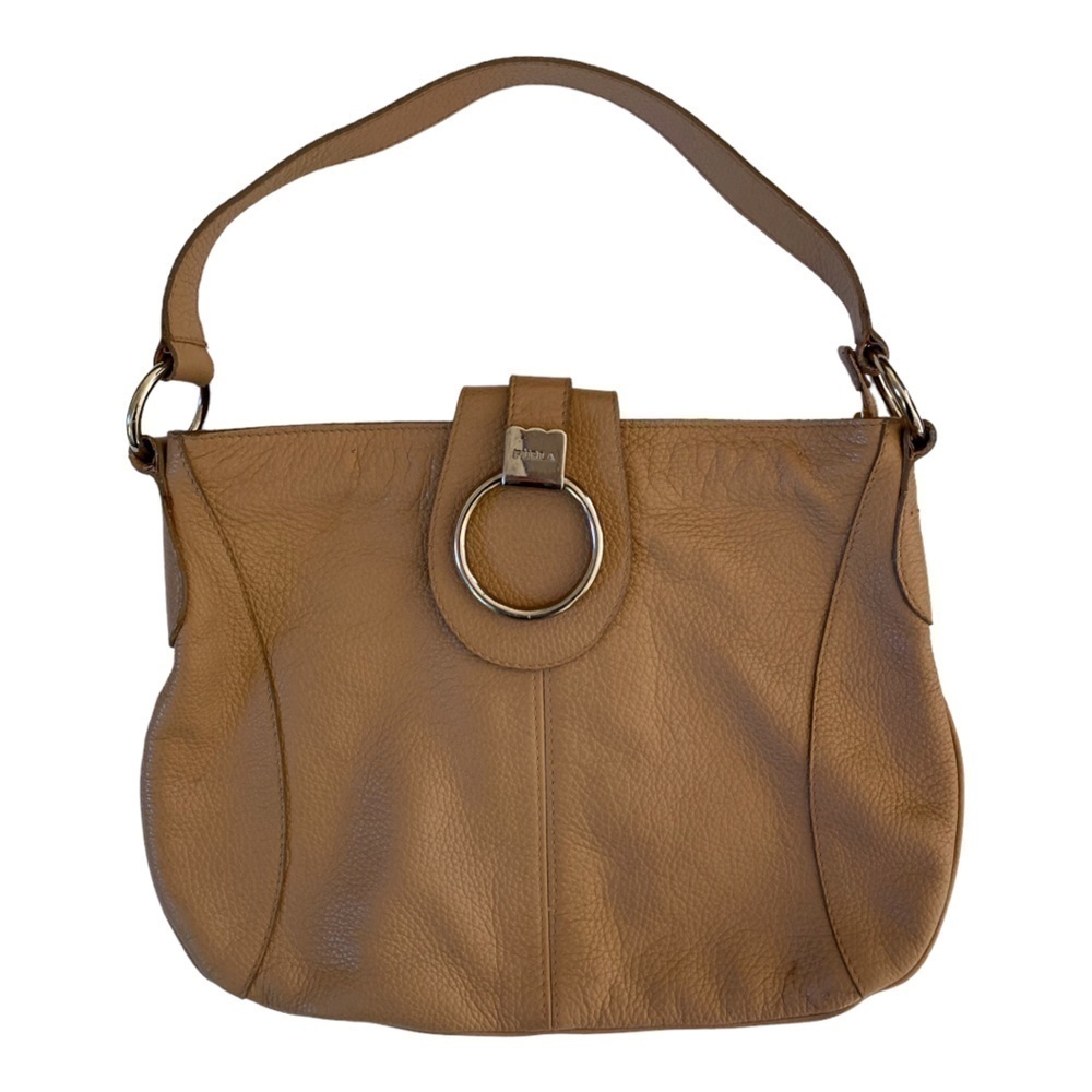 Furla Leather O Ring Shoulder Bag